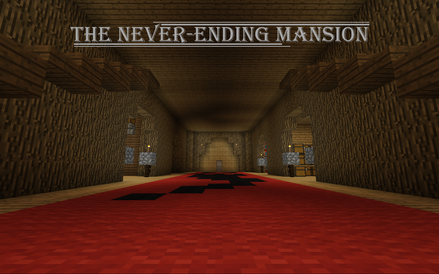 Baixar The Neverending Mansion para Minecraft 1.13.2